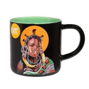 Brand New DesignWorks Ink 13oz Ceramic DomoInk Woman Mug.